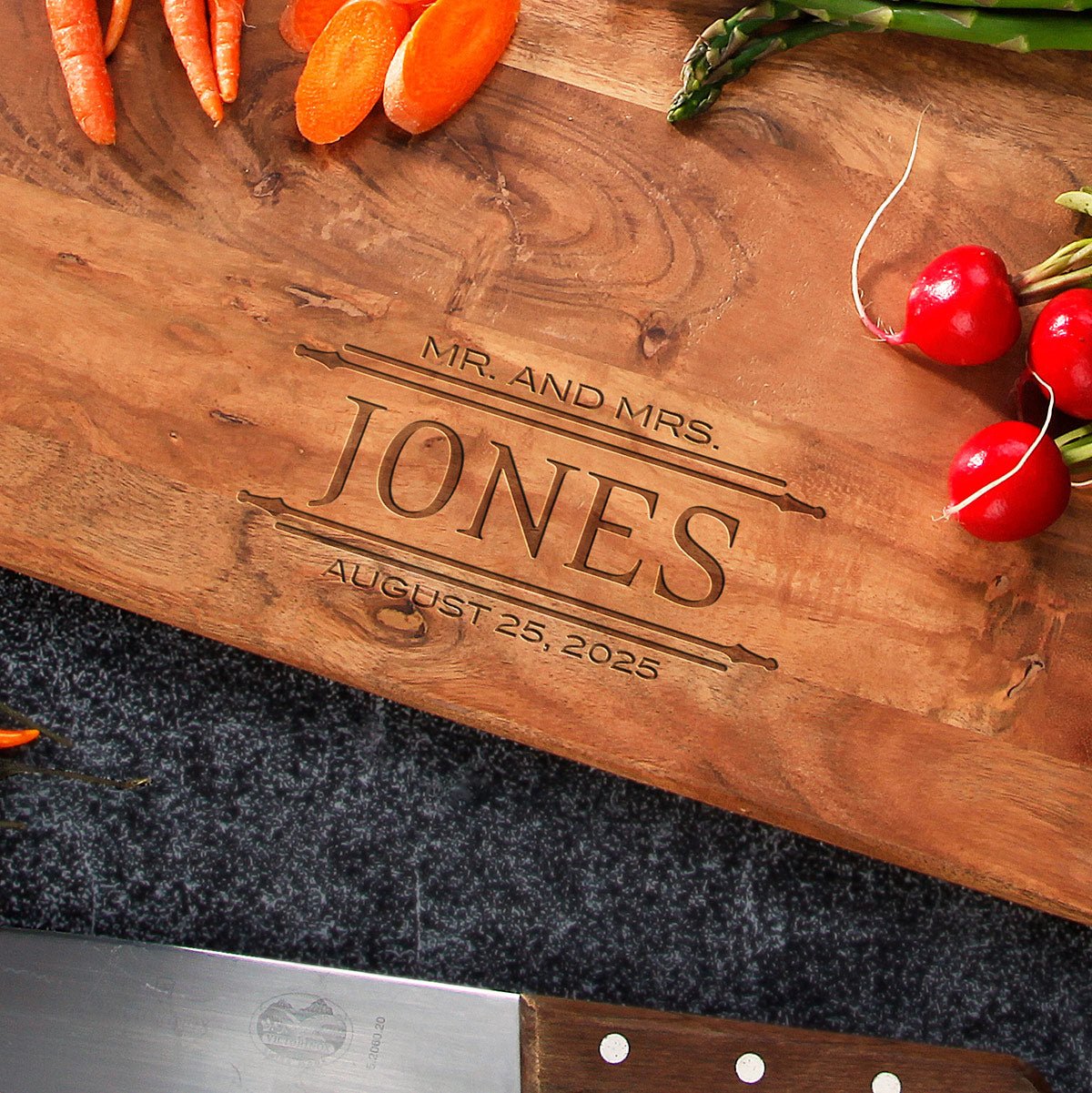 Somerton Large Cutting Board, 23' x 13', Engraved