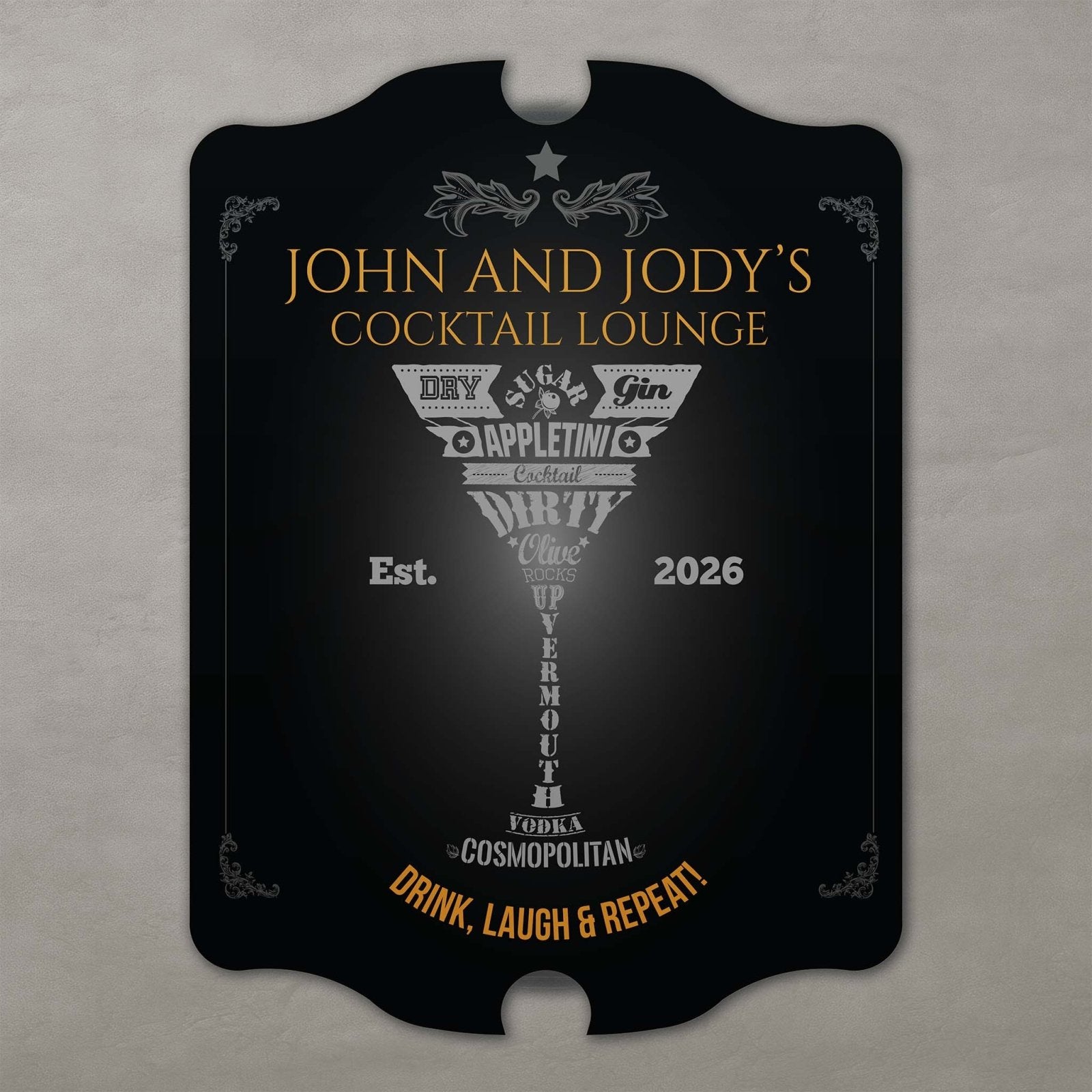 Speakeasy Bar Signs for Home