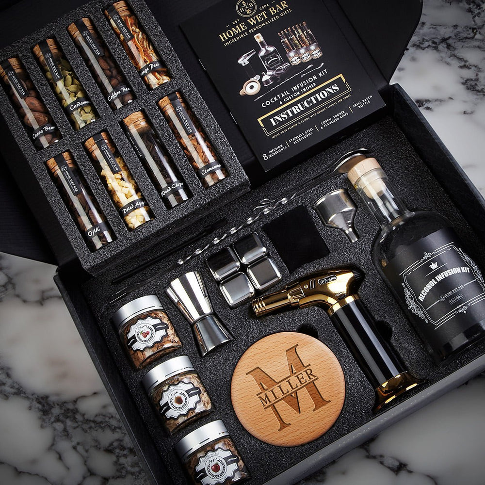 Elektrische Whisky Smoker Kit, Oplaadbare Cocktail Roker, 6 Smaken Elektrische Whisky Smoker Kit, Oplaadbare Cocktail Roker, 6 Smaken