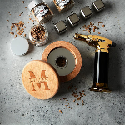 Speakeasy DIY Cocktail Infusion Kit and Whiskey Smoker 24pc - Gifts for Whiskey Lovers