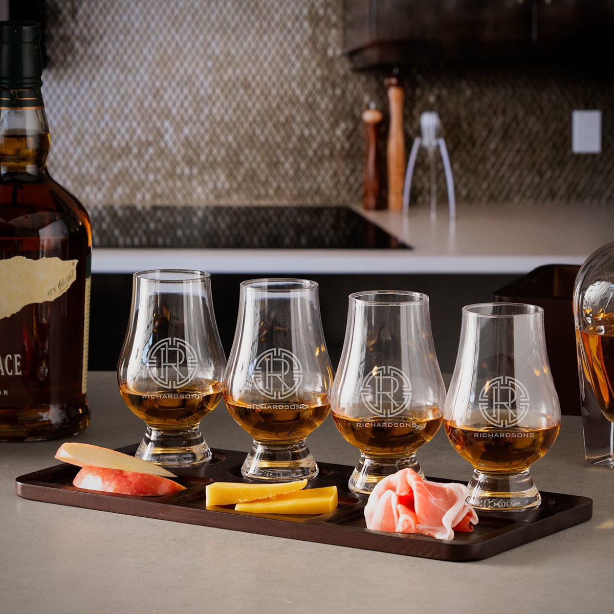 Stanton Custom Whiskey Tasting Set with Glencairn Glasses