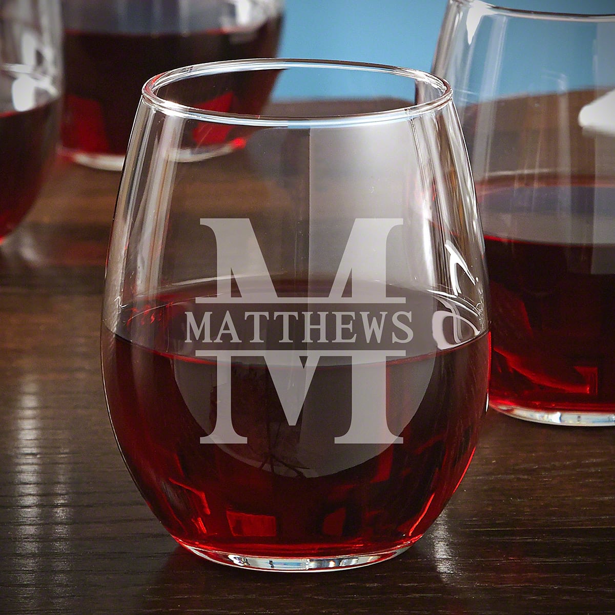 Stemless Wine Glasses, Set of 4