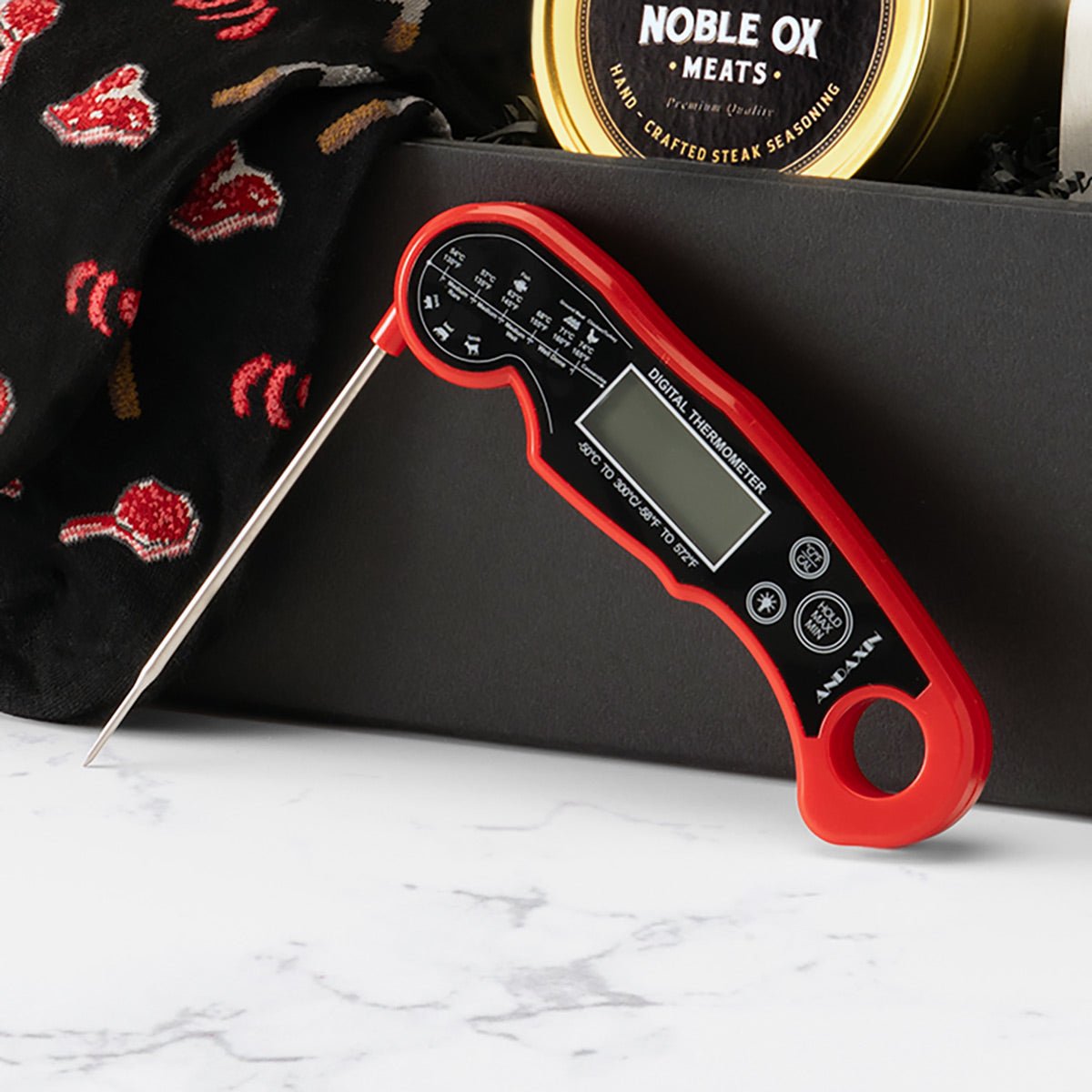 TempTrek Digital Instant Read Meat Thermometer for Cooking