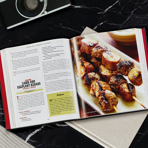The Barbecue Bible - Coffee Table Book, Leather Bound