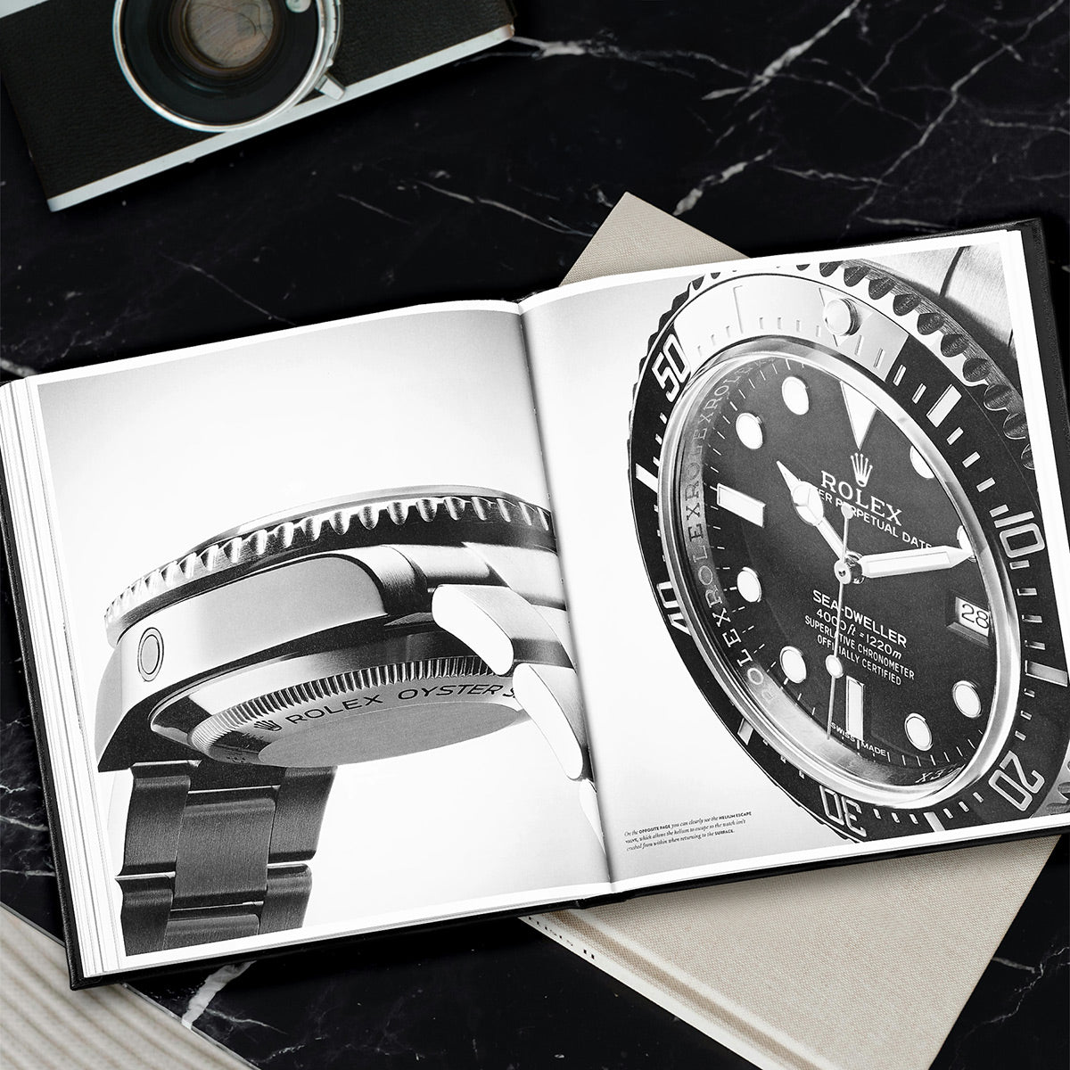 The Book of Rolex - Coffee Table Book, Leather Bound