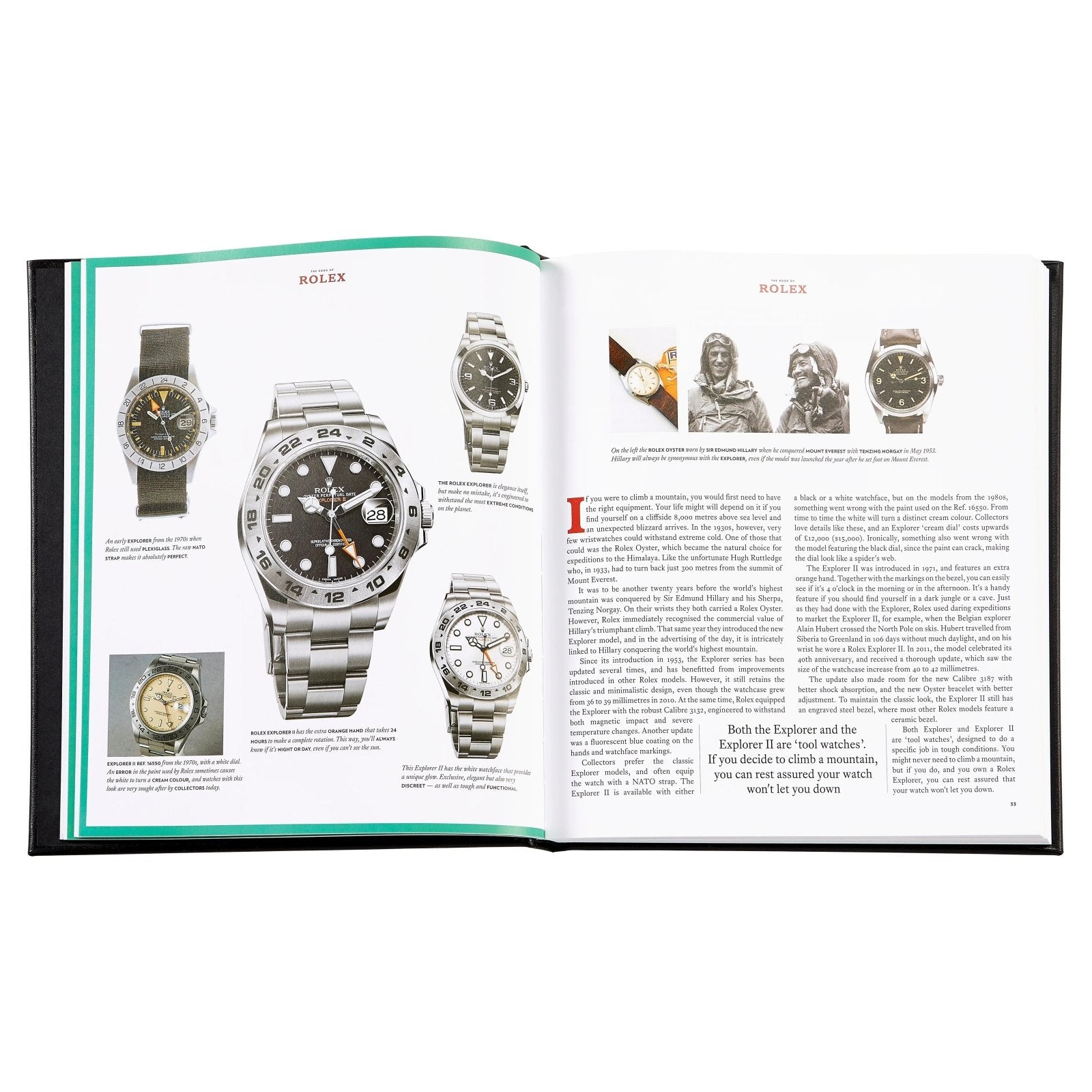 The Book of Rolex - Coffee Table Book, Leather Bound
