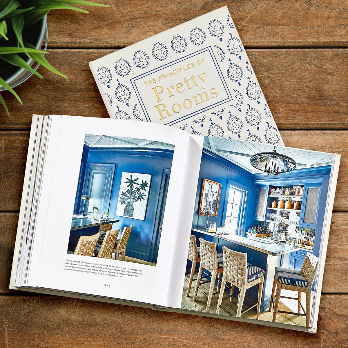 The Principles of Pretty Rooms - Coffee Table Book, Leather Bound