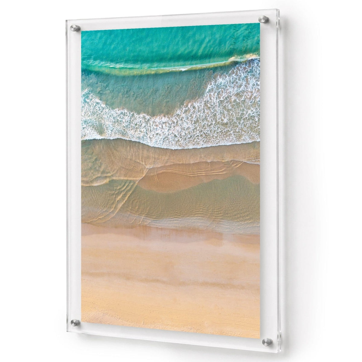 Tidal Blush Acrylic Wall Art Print