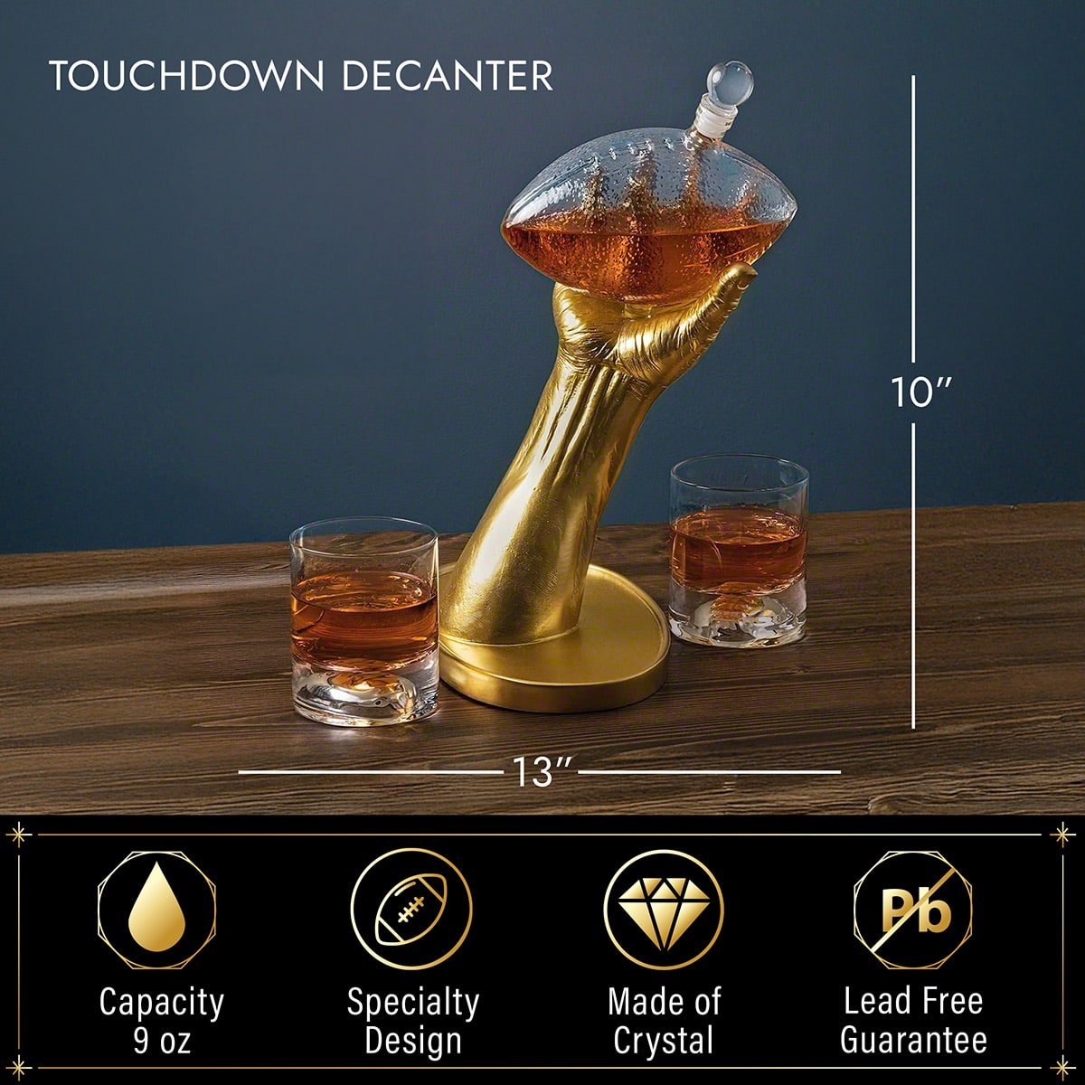 Touchdown Football Decanter Set