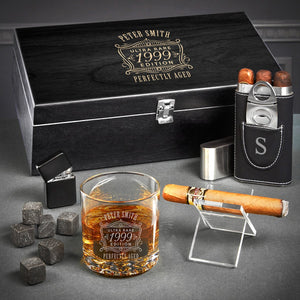 Cigar Flask Gift Box