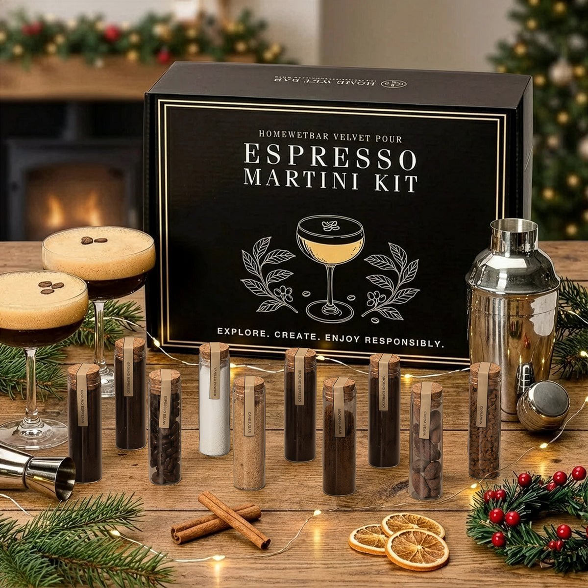 Velvet Pour Espresso Martini Kit - Infusion Cocktail Kit