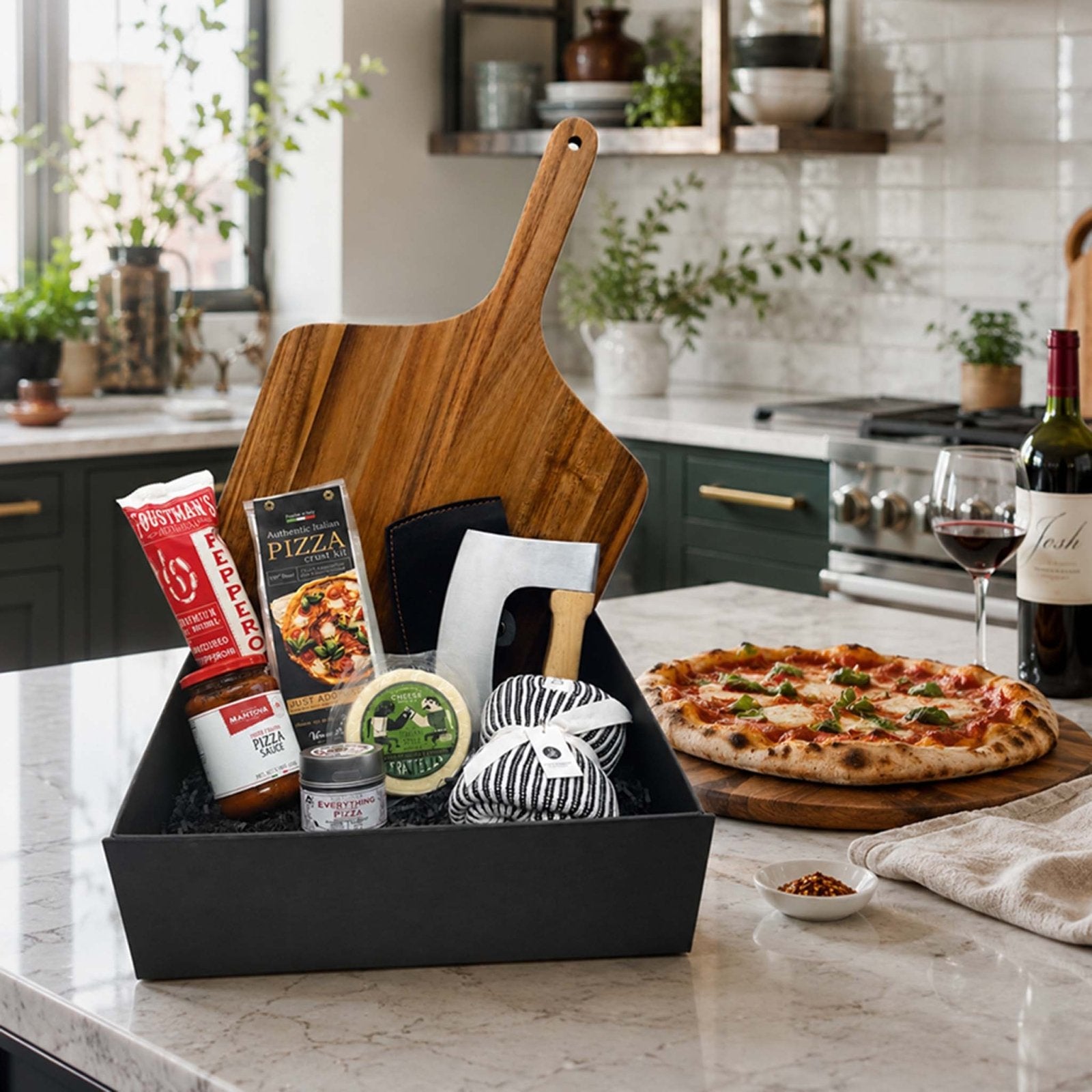 LangheNascetta＆Barolo Ginestraセット You Had Me at Pizza Gift Basket