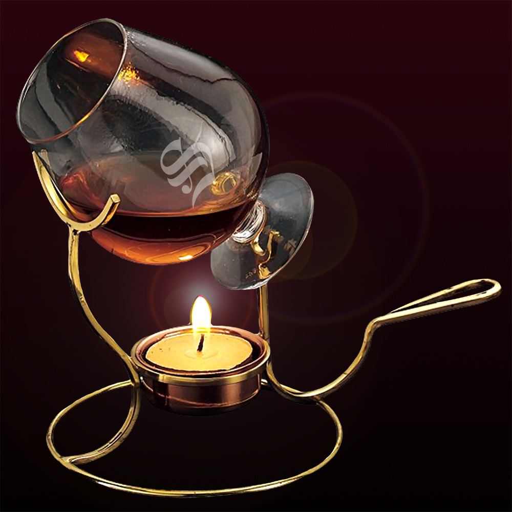Brandy Snifter and Warmer Set, Engravable