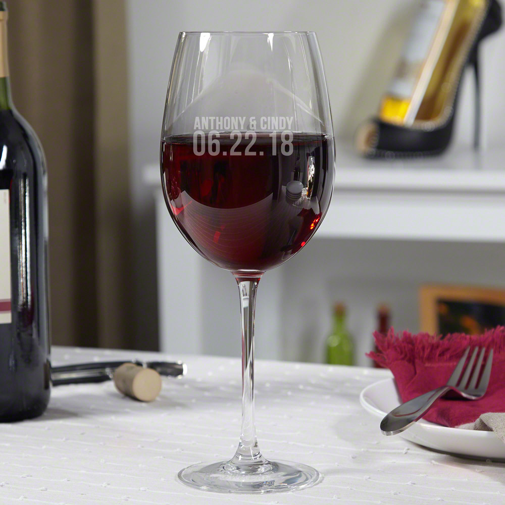 Better Together Personalized Wine Glass