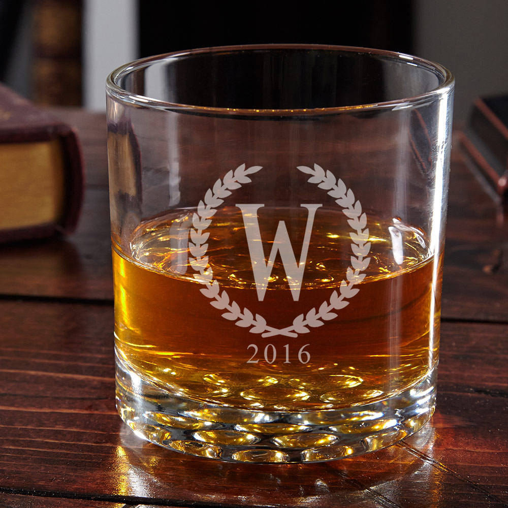Buckman Statesman Personalized Whiskey Glass