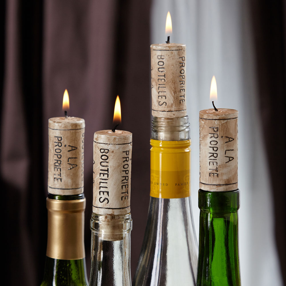  Wine Bottle Candles for Large Space
