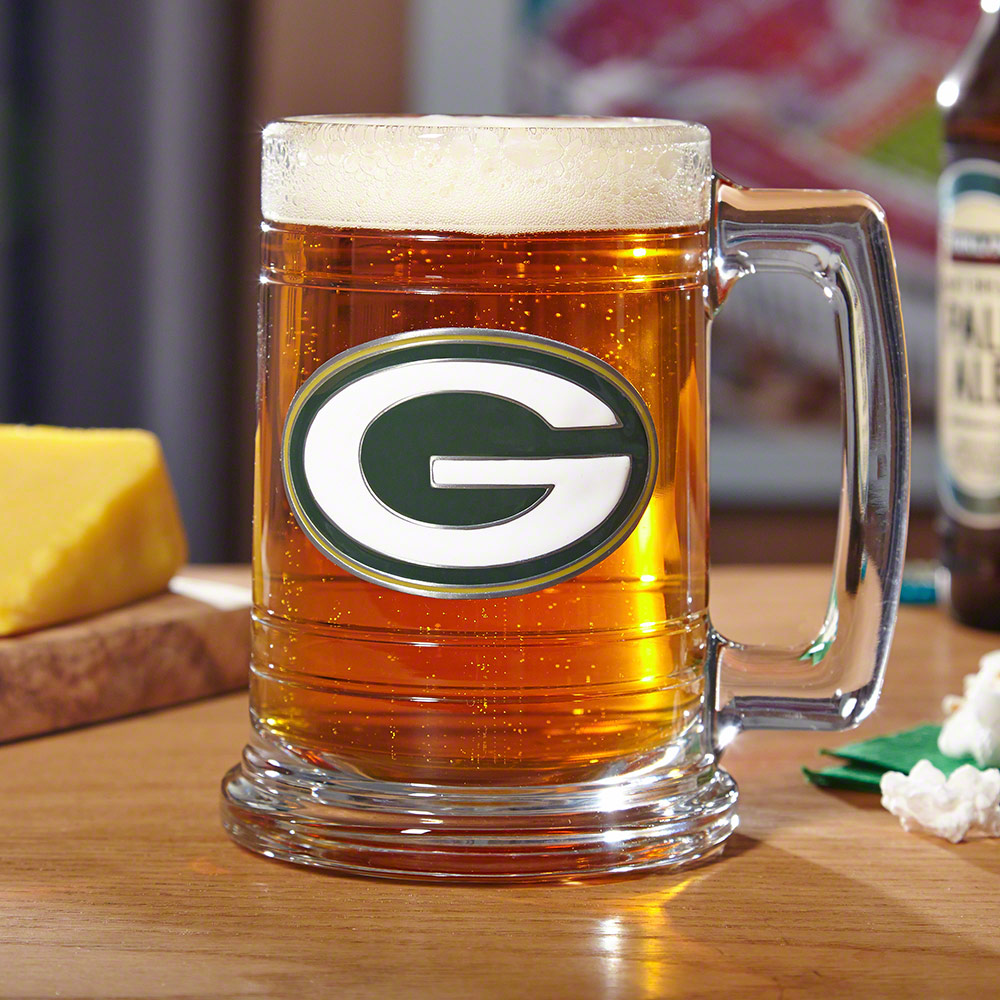 Green Bay Packers Beer Mug (Engravable)