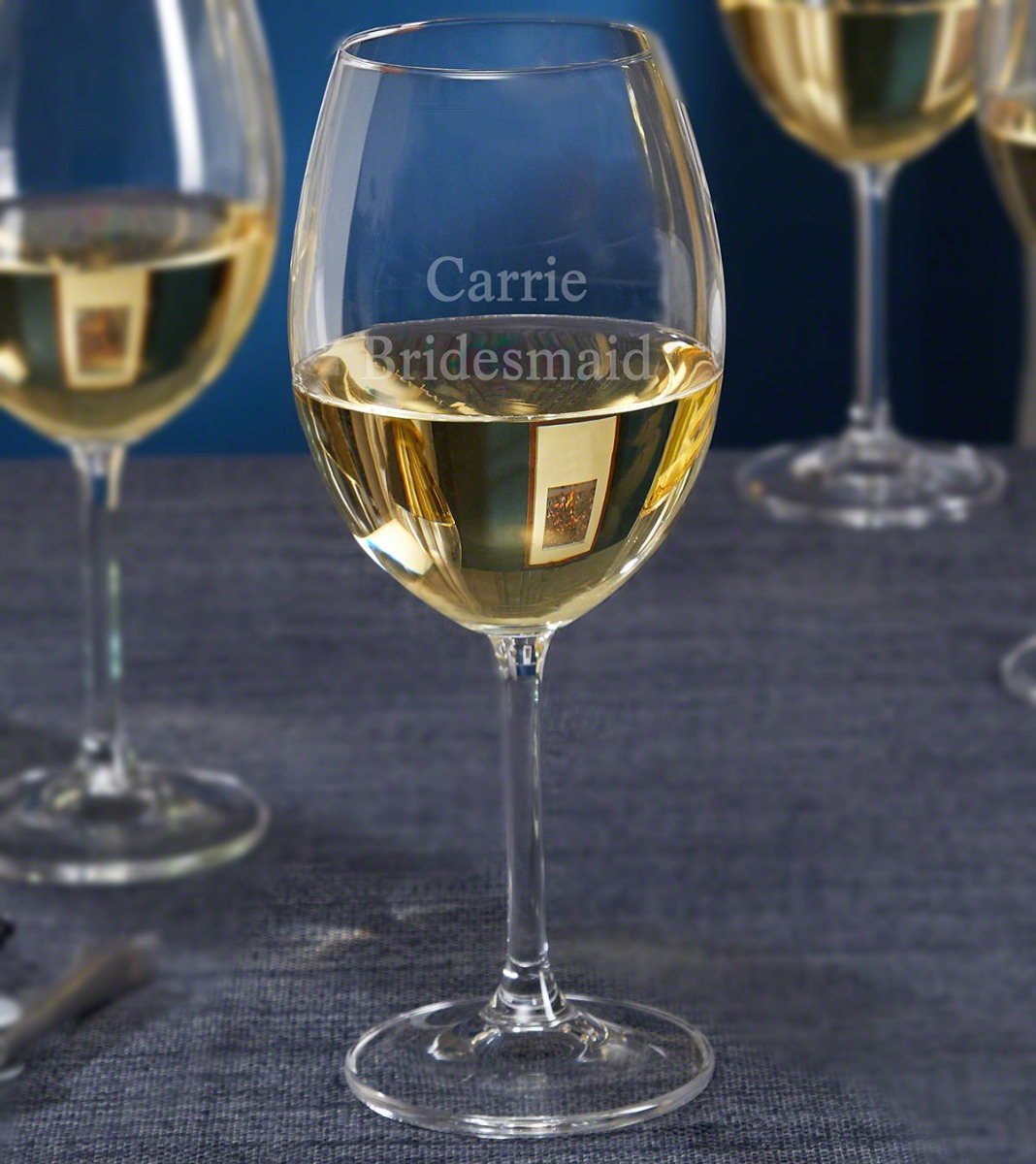 Personalized White Wine Glass - 16oz
