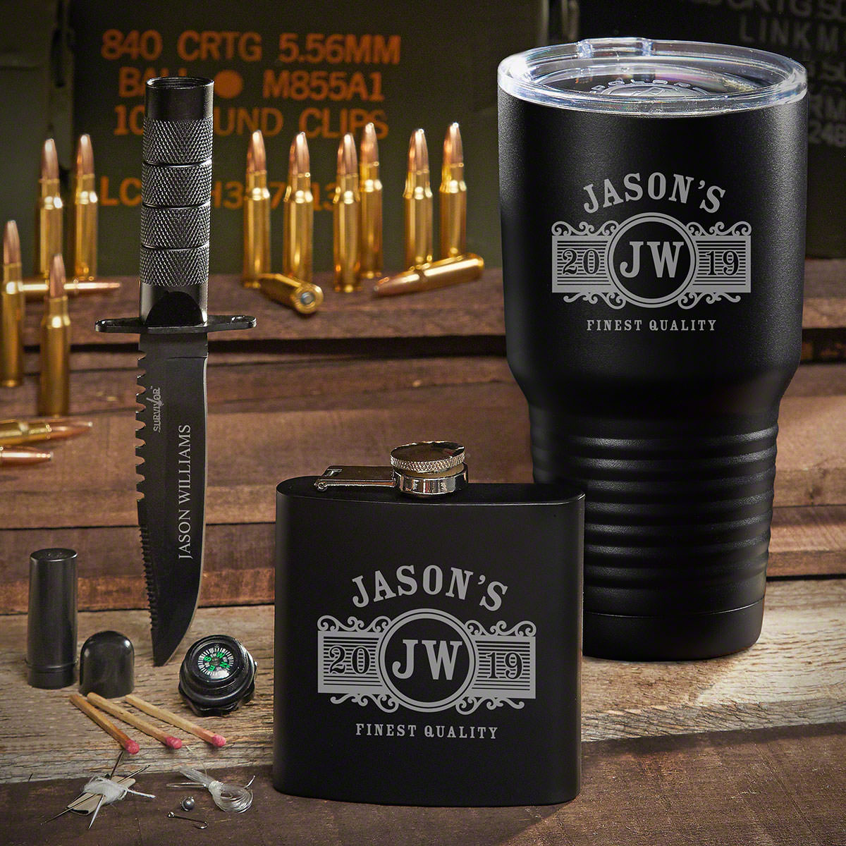 Spec Ops Marquee Engraved Tumbler Gift for Men