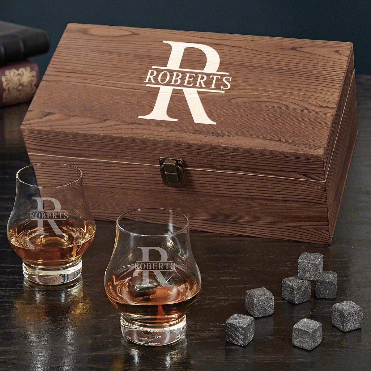 Oakmont Personalized Official Kentucky Bourbon Trail Whiskey Gift Set