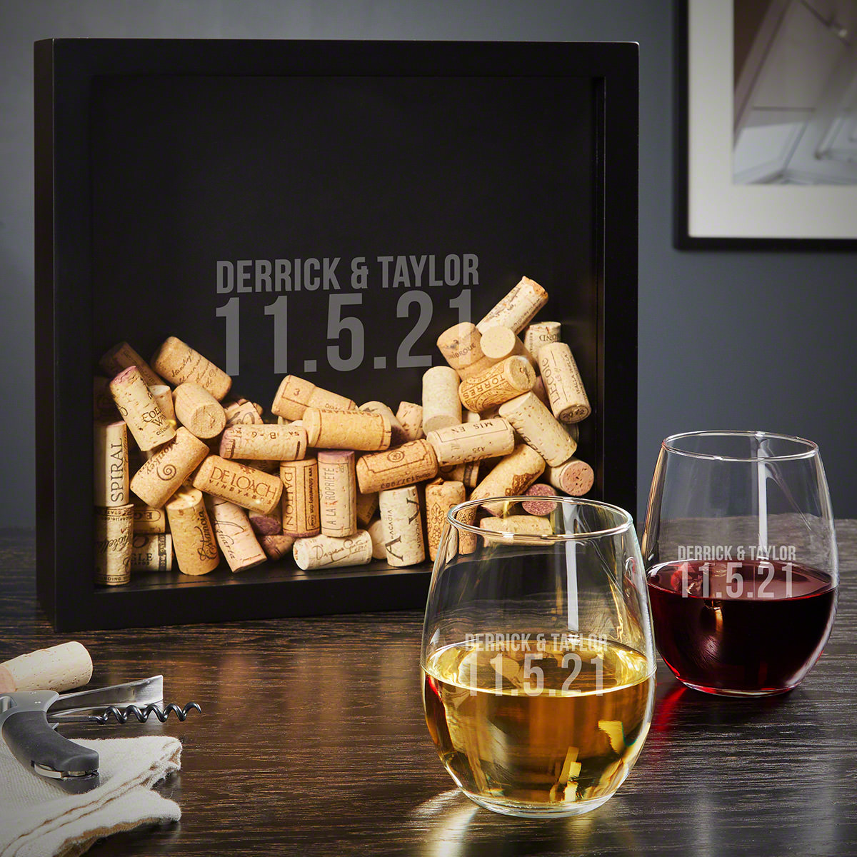 Better Together Personalized Wine Gifts for Couples