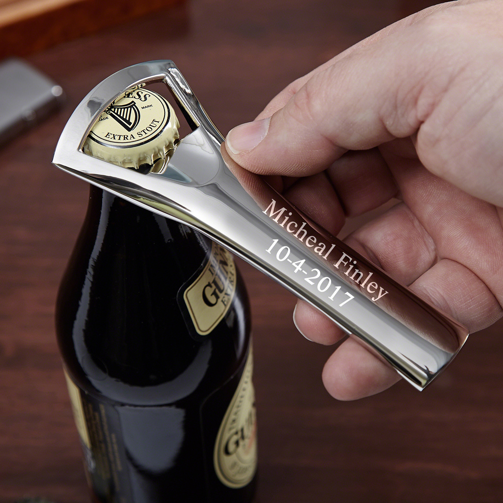 Male teacher gifts include this bottle opener for sure. 
