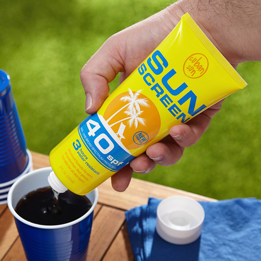Sneaky Drinks Sunscreen Flask
