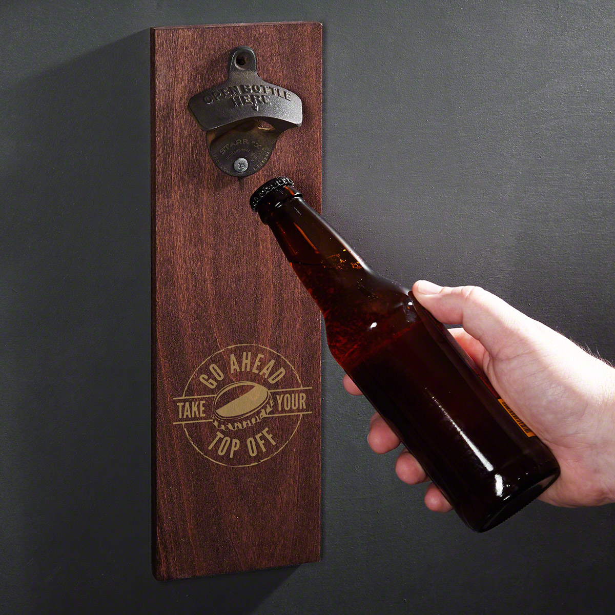 Take Your Top Off Hanging Bottle Opener