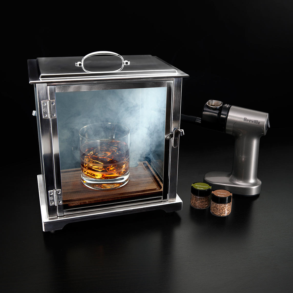 The Smoke Box Deluxe Drink Smoker System