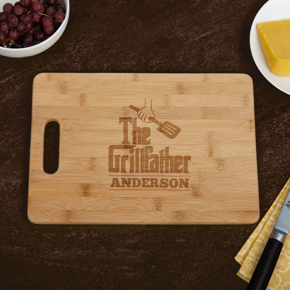 The Grillfather Personalized Cutting Board