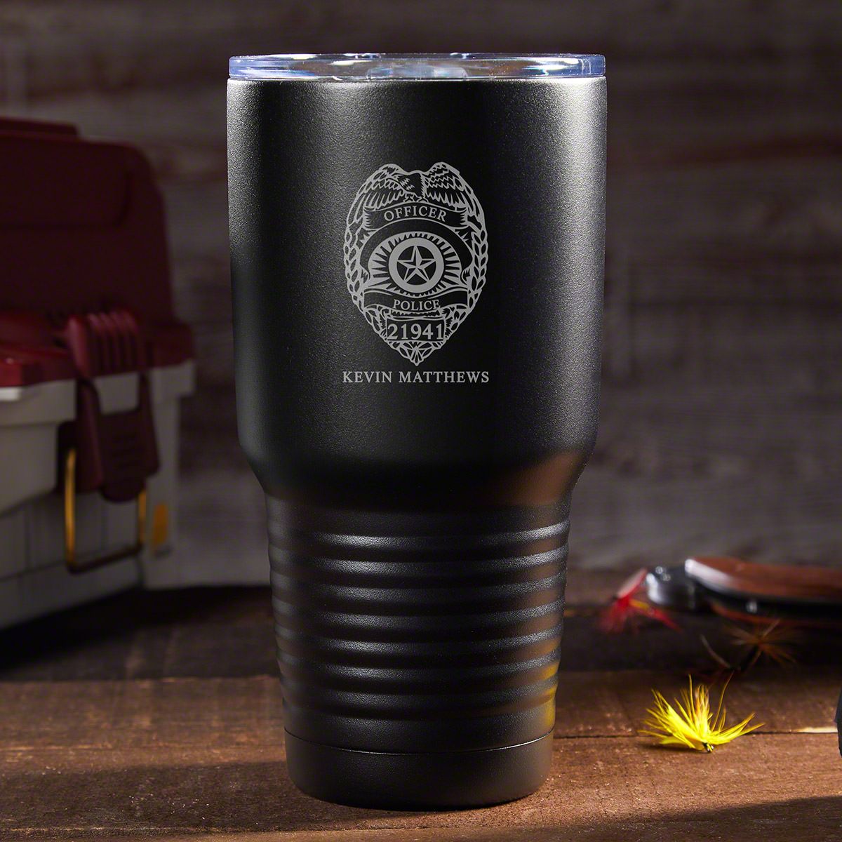 Profession Tumbler Gift Personalized Police Officer Stainless Steel Tumbler