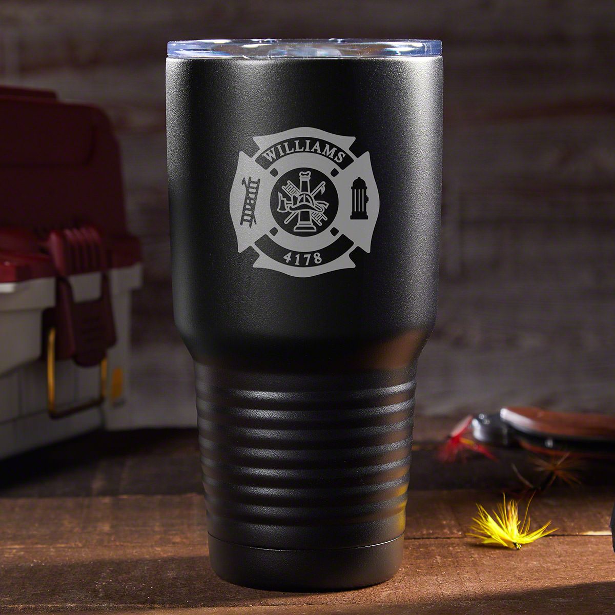 Fire \u0026 Rescue Personalized Travel Cup 