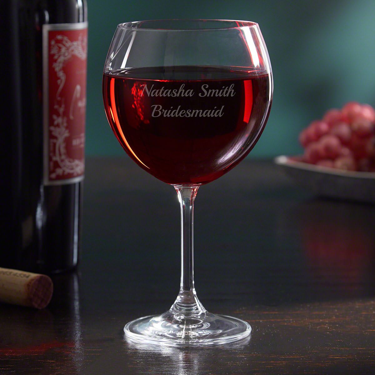 Personalized Red Wine Glass - 19oz