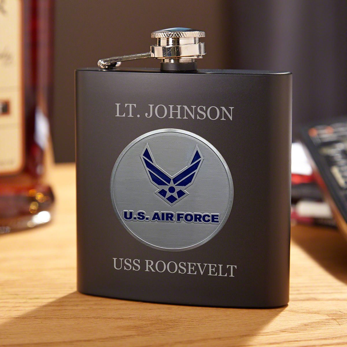 Air Force Custom Flask Gift for Air Force