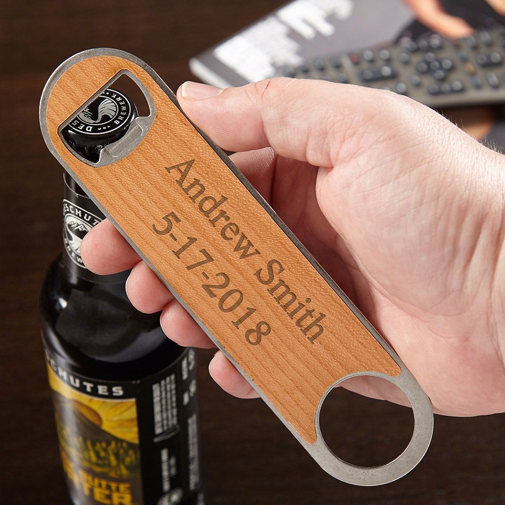 Handmade CRAFTED Beer Bottle OpenerLegendary Because This Stainless Stee...