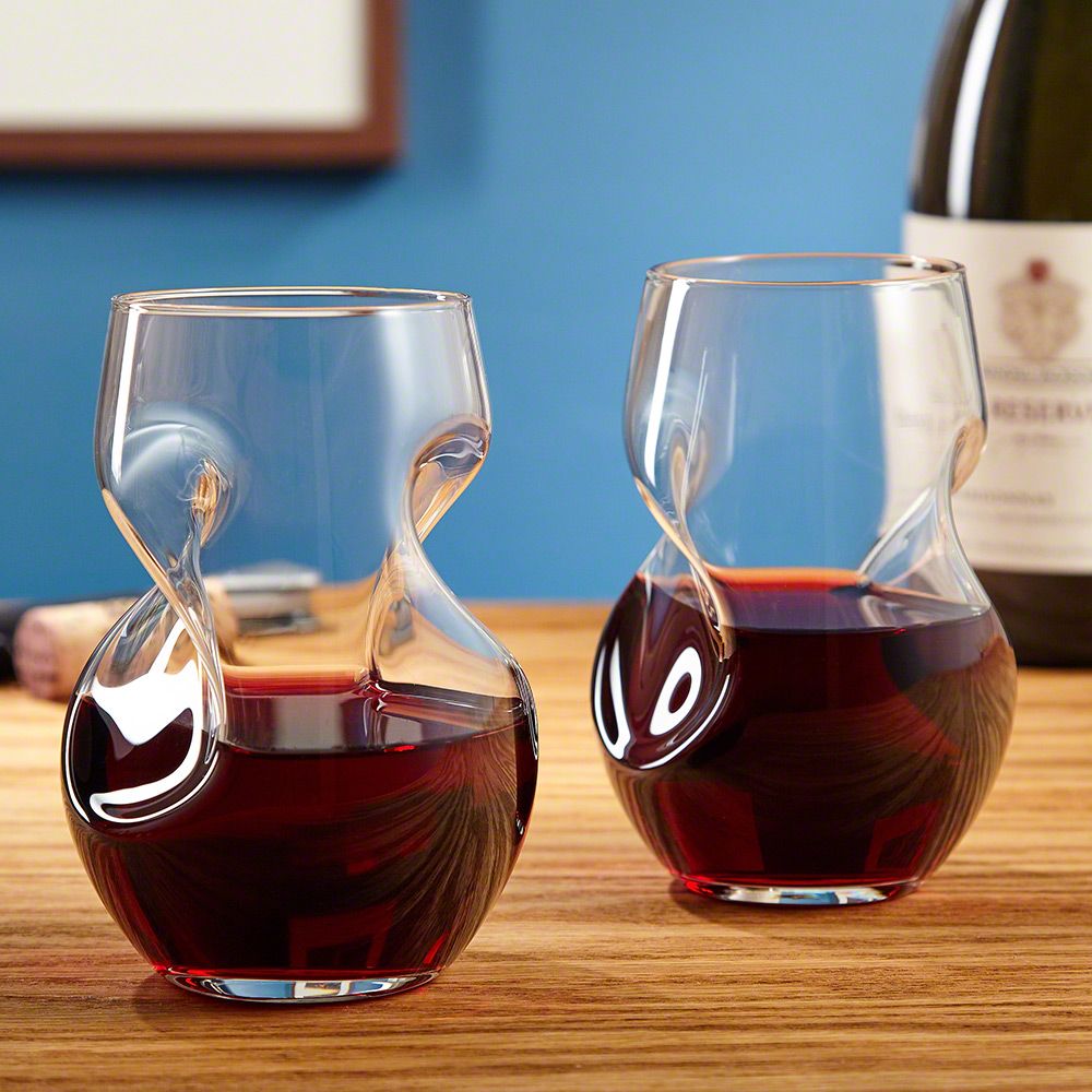 Amorosa Aerating Wine Glasses, Set of 2