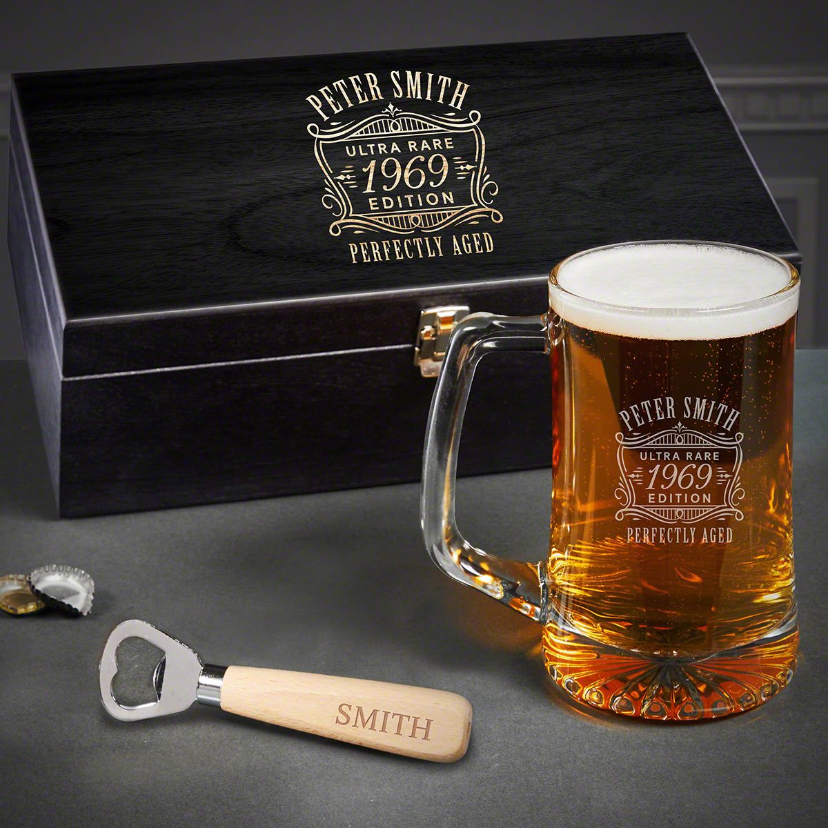 Gifts for Beer Lovers Custom Mug Set Ultra Rare Edition