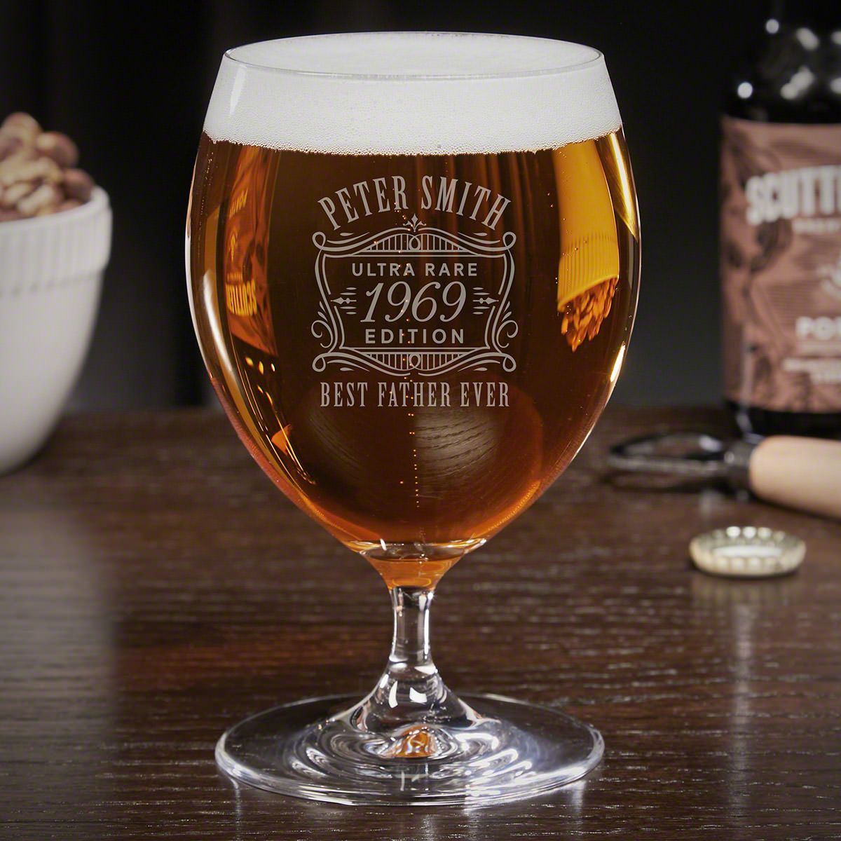 Ultra Rare Edition Custom Grand Snifter Beer Glass