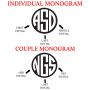 Circle Monogram Moscow Mule Mug, 20 oz