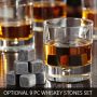 Bryne Classic Monogram Whiskey Glasses, Set of 4
