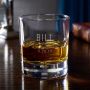 Classic Groomsman Personalized Whiskey Glass