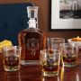 Winchester Decanter Set with Custom Whiskey Glasses