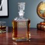 American Heroes Custom Whiskey Decanter Set with Glasses