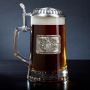 European Royal Crest Personalized Beer Stein