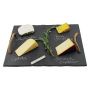 Brie Slate Cheese Board with Rope Handles