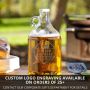 Emerson Clear Glass Personalized Growler