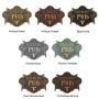 Hops & Barley Personalized Beer Pub Plaque - 7 Color Options