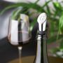 Highborn Personalized Wine Bottle Stopper, Chrome