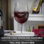 Ultra Rare Edition Personalized Wine Glass