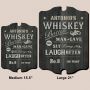 Whiskey Bottom Personalized Bar Sign